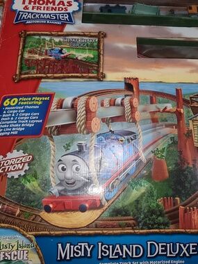 Rare Thomas & Friends TrackMaster Misty Island Deluxe Set read description !!!